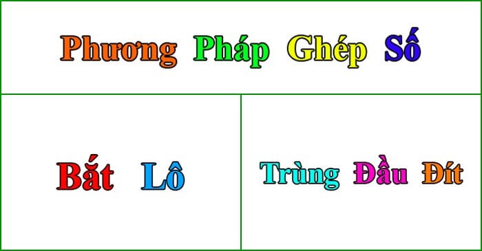 Phương pháp ghép số bắt lô hiệu quả